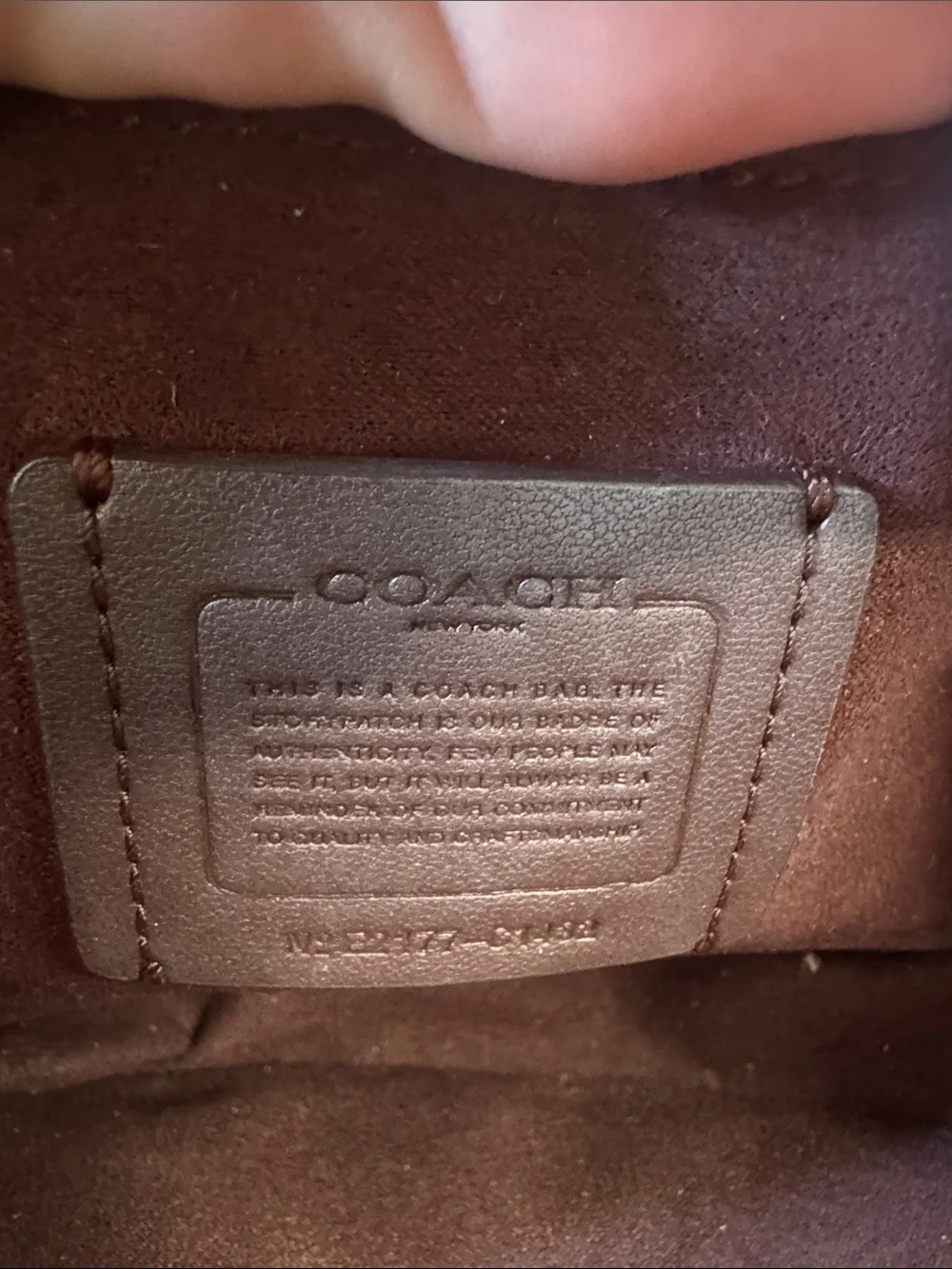 Coach Ellen Pink Pebbled Leather Saddle Crossbody with Butterfly Charm